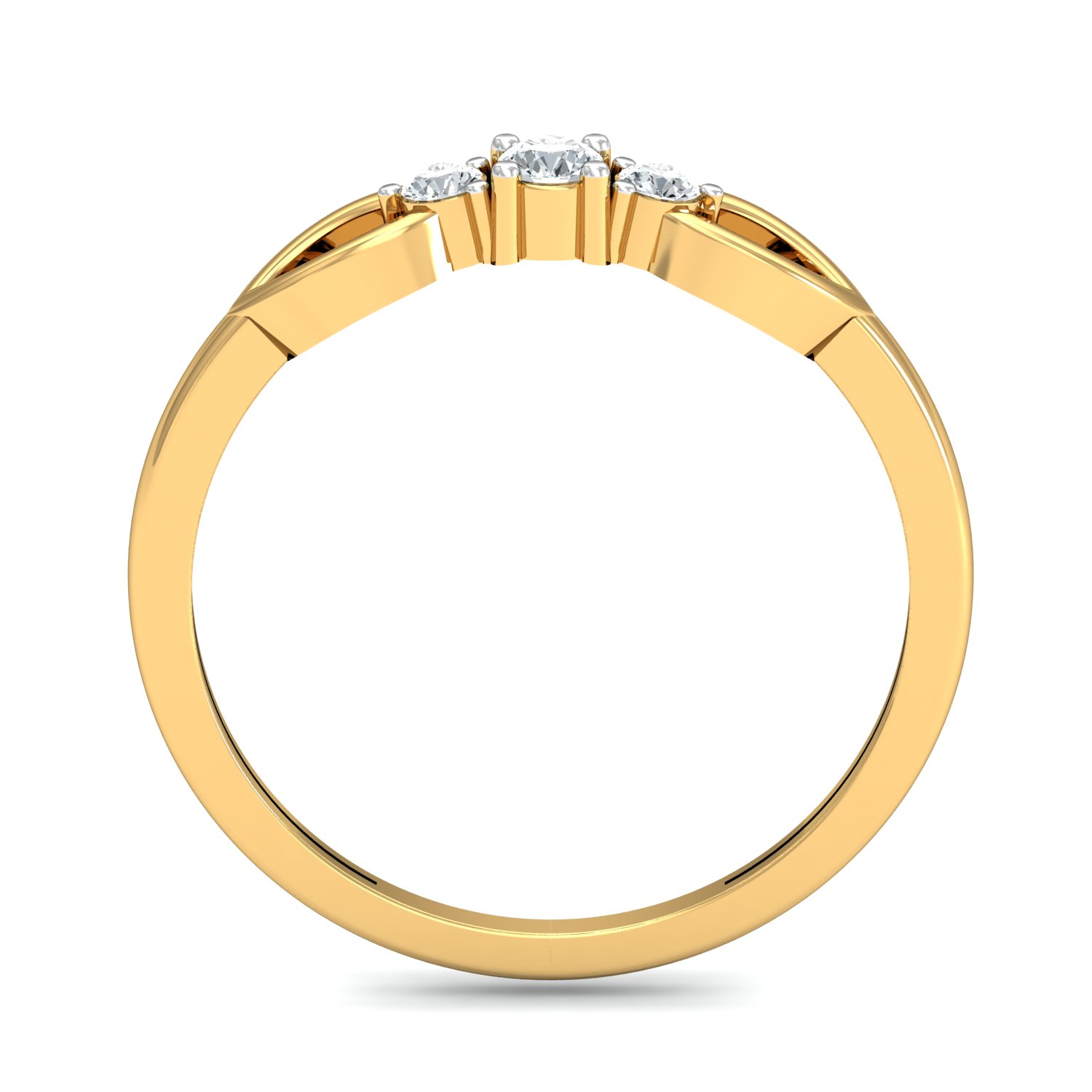 18K Gold Elegant Ring - Image 3