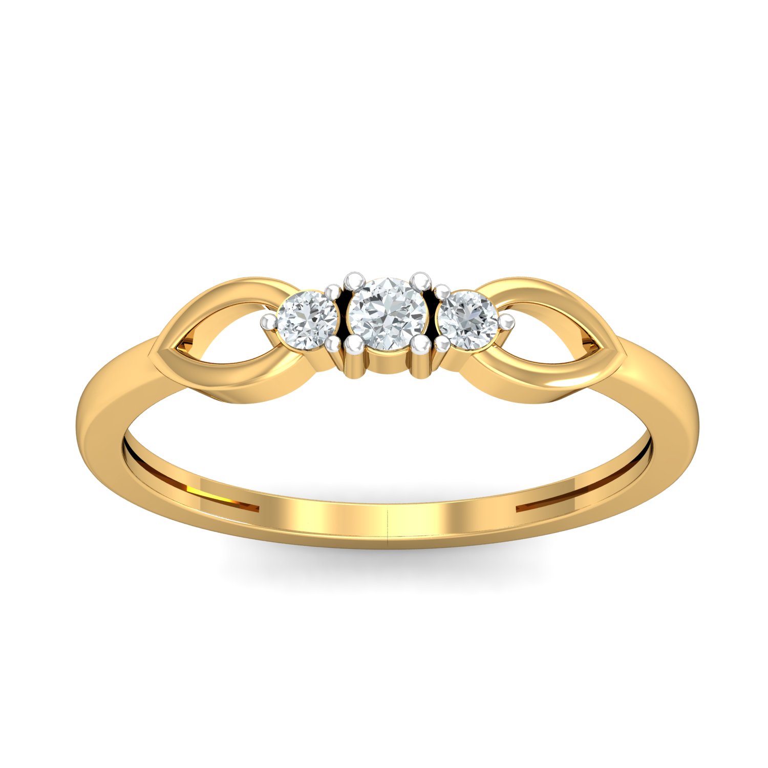 18K Gold Elegant Ring - Image 2