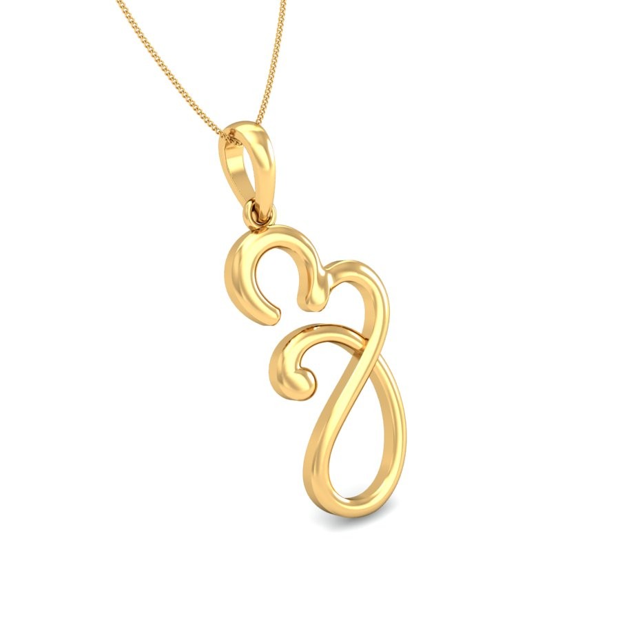 916 Gold Designer Pendant BPDP053 - Image 5