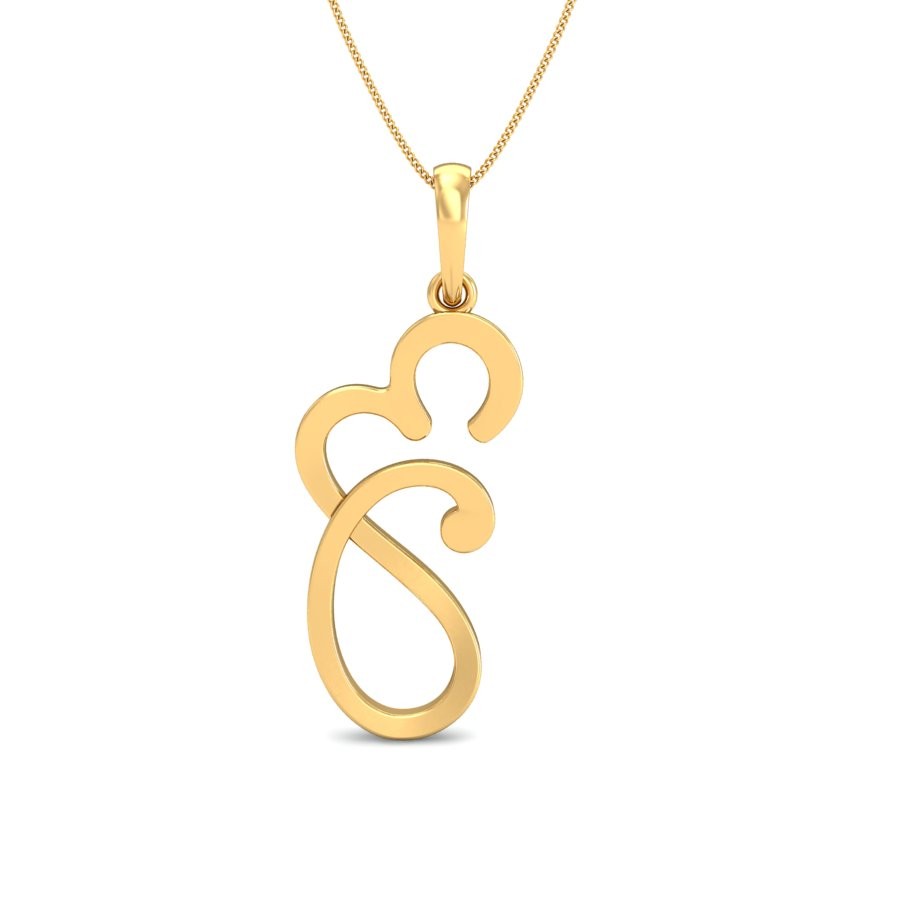 916 Gold Designer Pendant BPDP053 - Image 2
