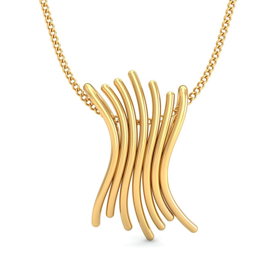 916 Gold Unique Pendant BPDP045