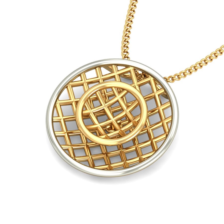 22K Gold Pretty Pendant BPDP044 - Image 5