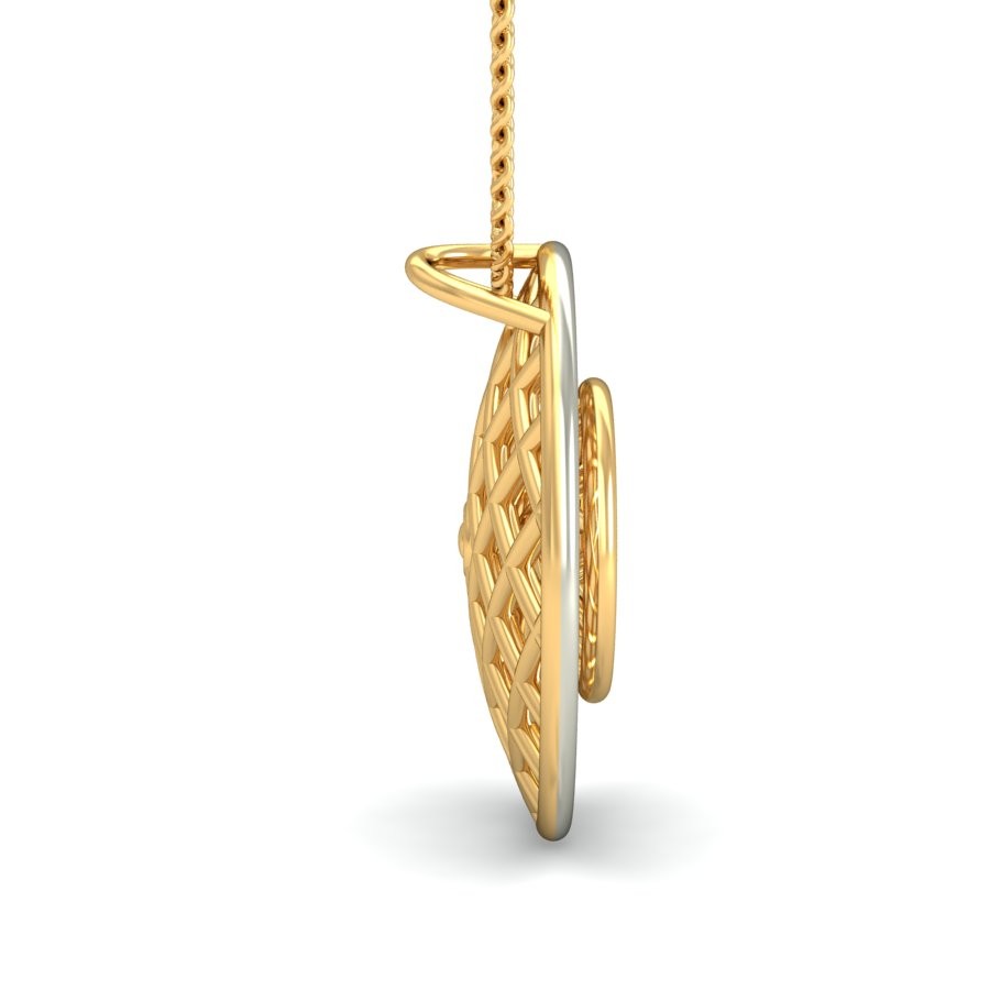 22K Gold Pretty Pendant BPDP044 - Image 2