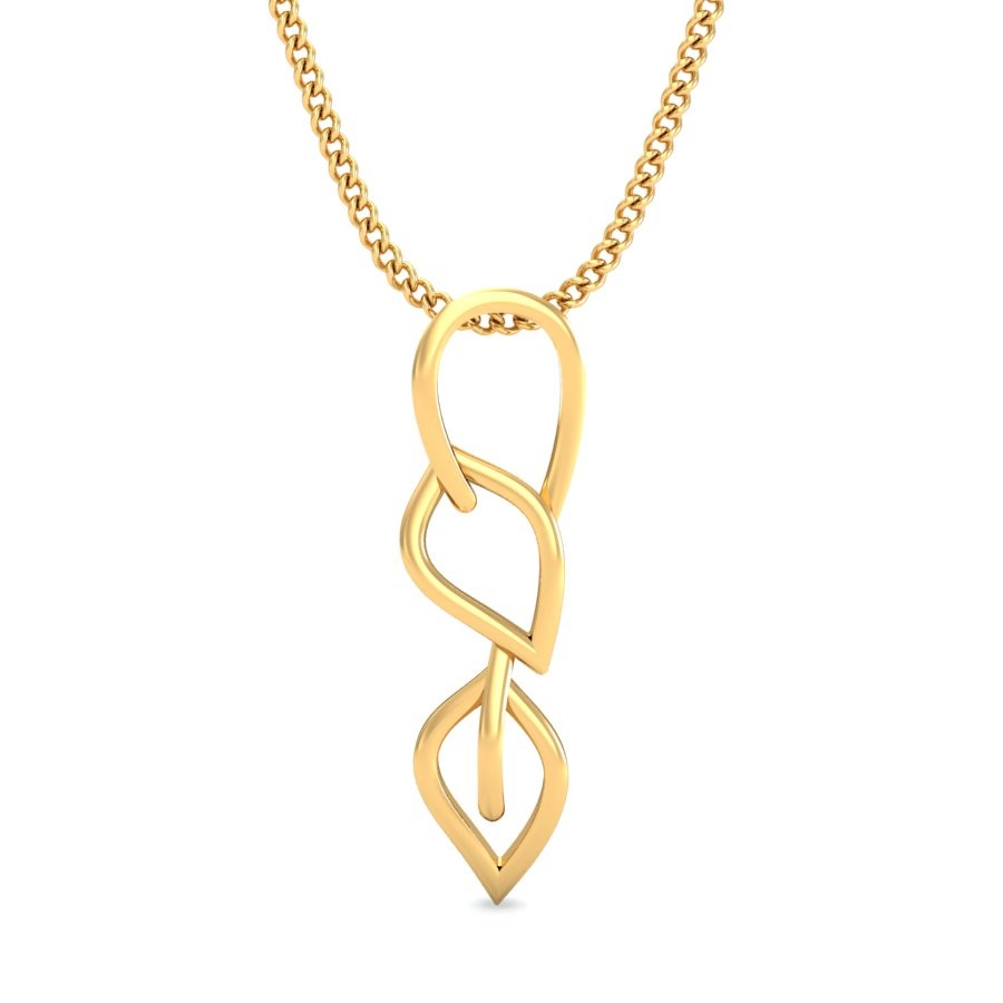 22K Gold Trending Pendant BPDP036