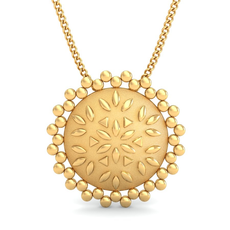 916 Gold Unique Pendant BPDP035