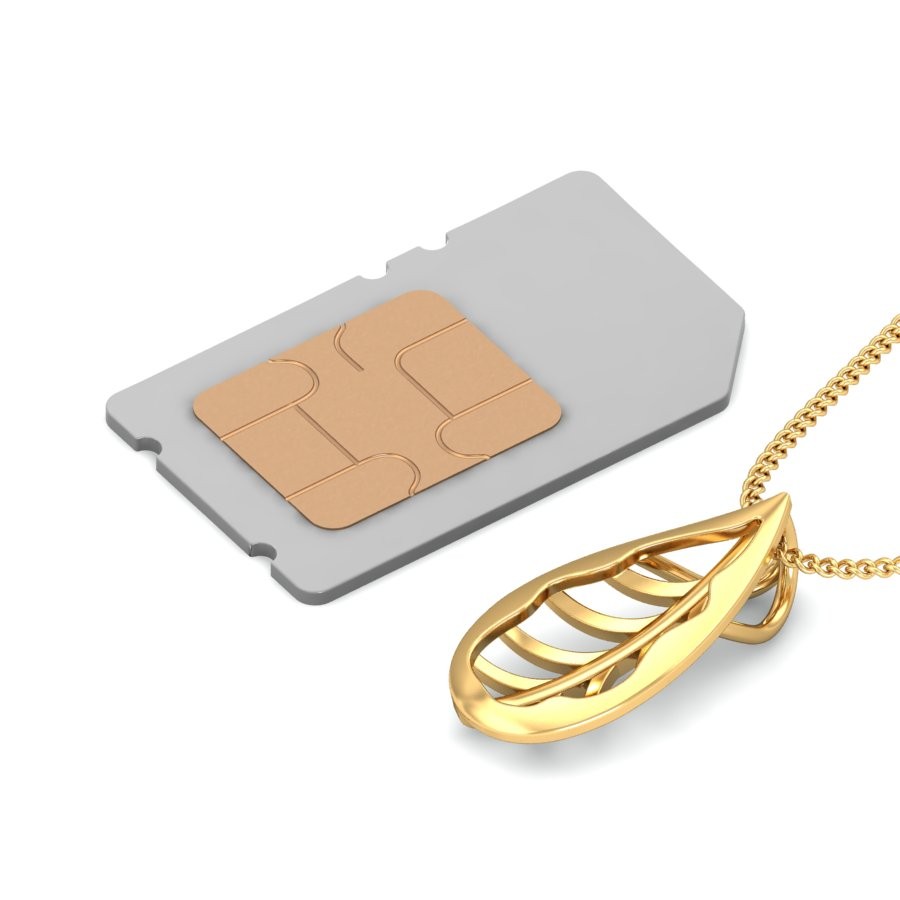 22K Gold Royal Pendant BPDP034 - Image 5