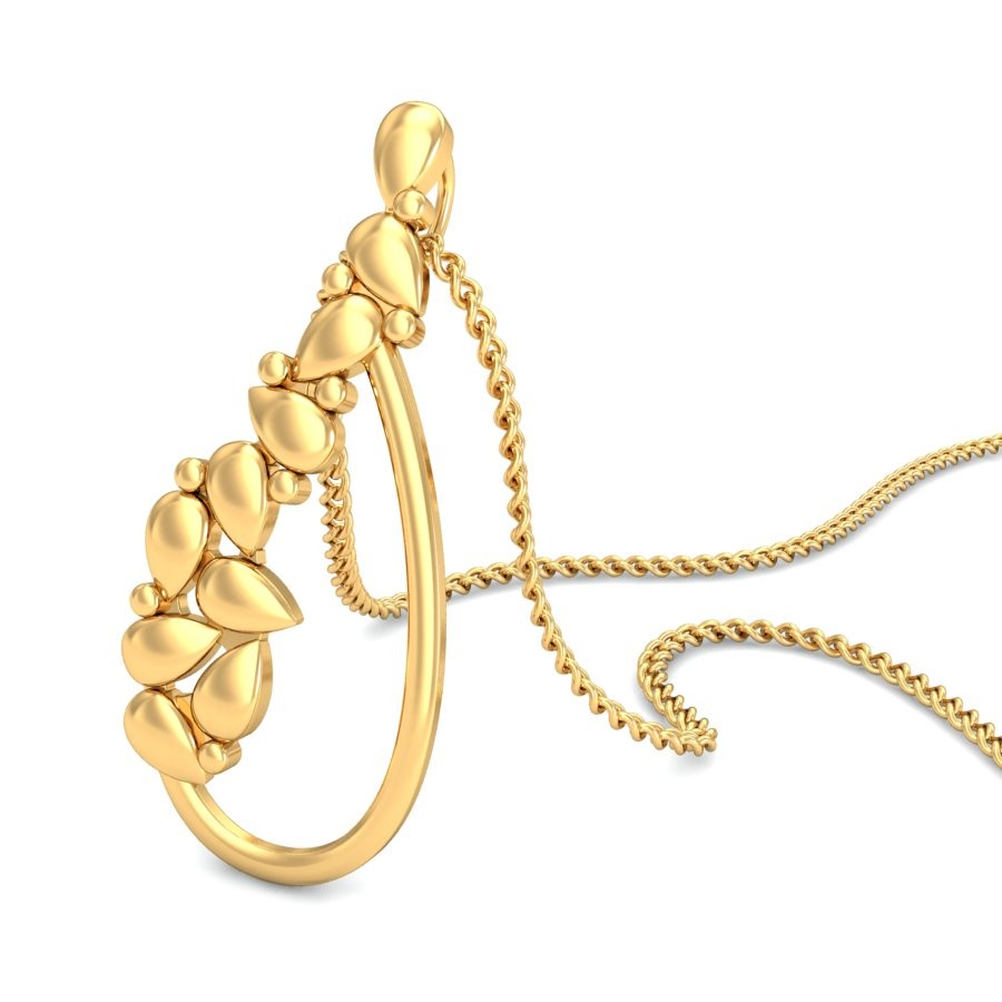 916 Gold Fancy Pendant BPDP026 - Image 5