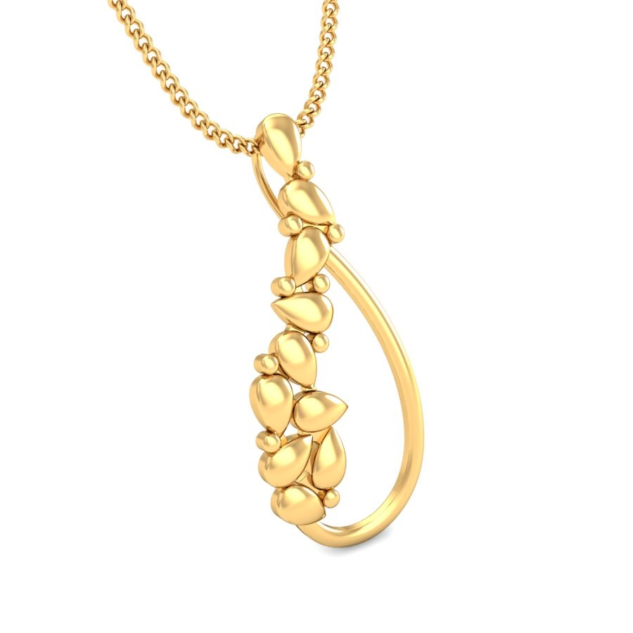 916 Gold Fancy Pendant BPDP026 - Image 3