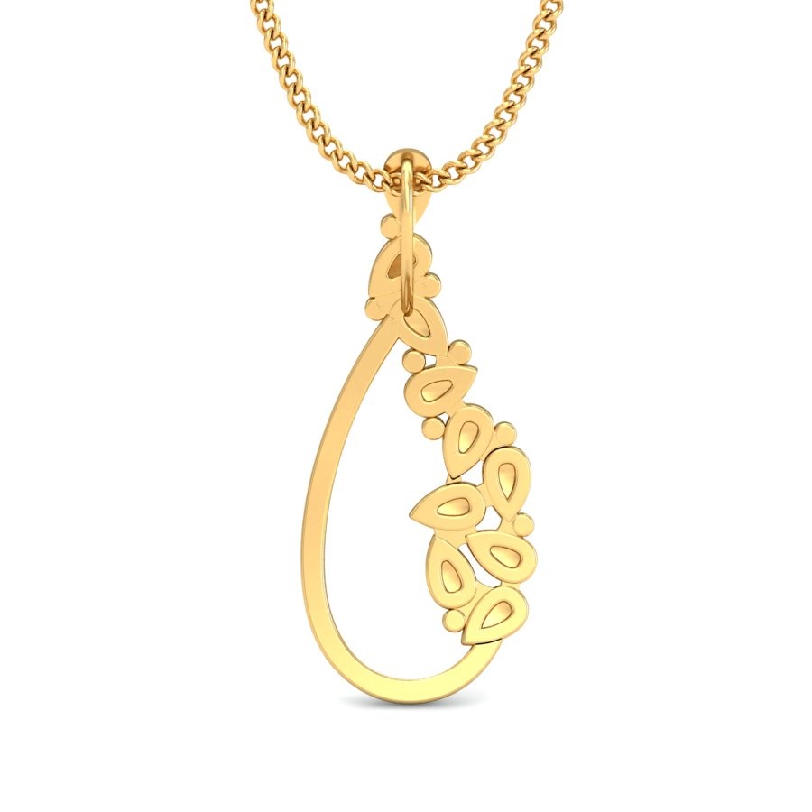 916 Gold Fancy Pendant BPDP026 - Image 2