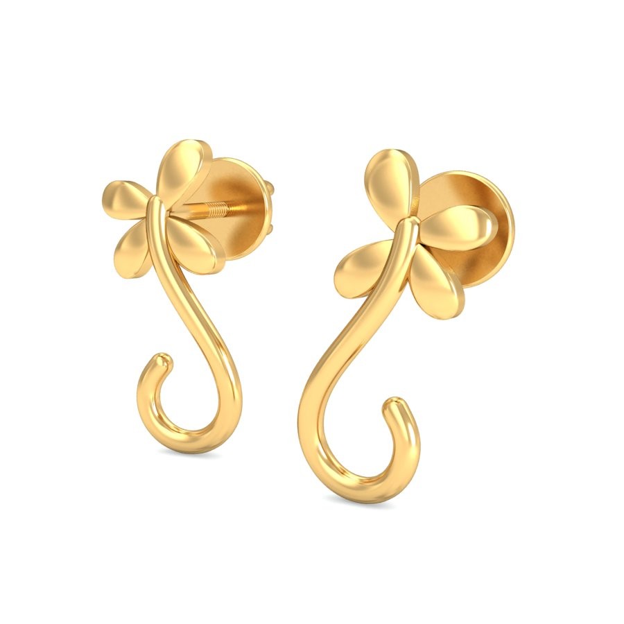 916 Gold Trending Earring BERP049
