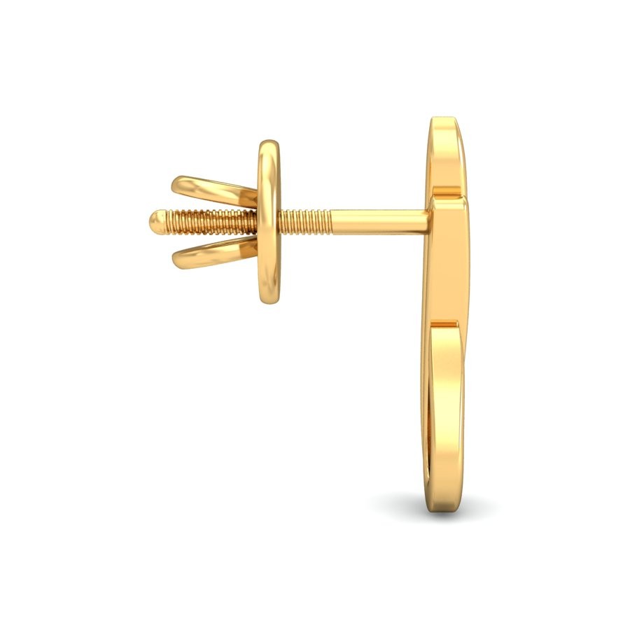 916 Gold Grand Earring BERP048 - Image 2