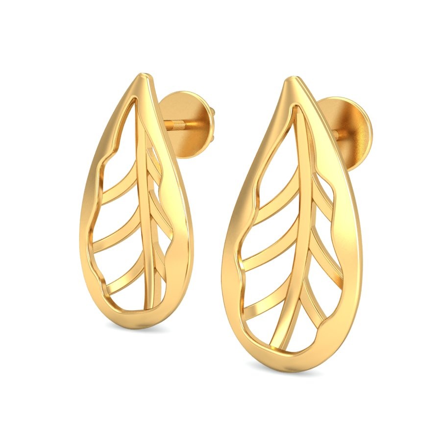 916 Gold Royal Earring BERP034