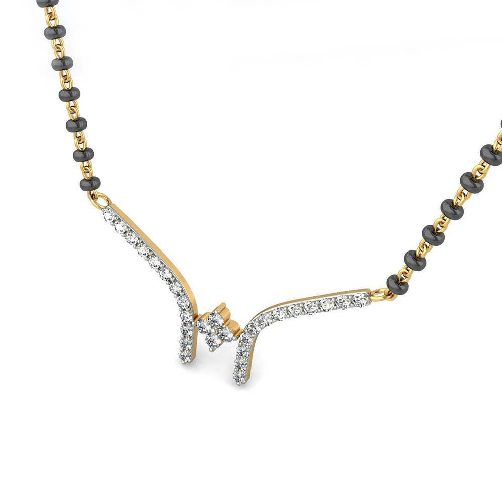 18K Gold Beautiful Mangalsutra BMS018 - Image 5