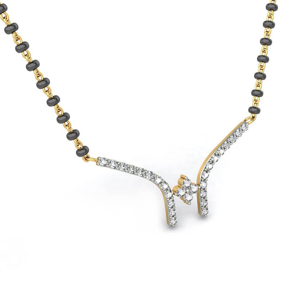 18K Gold Beautiful Mangalsutra BMS018 - Image 2