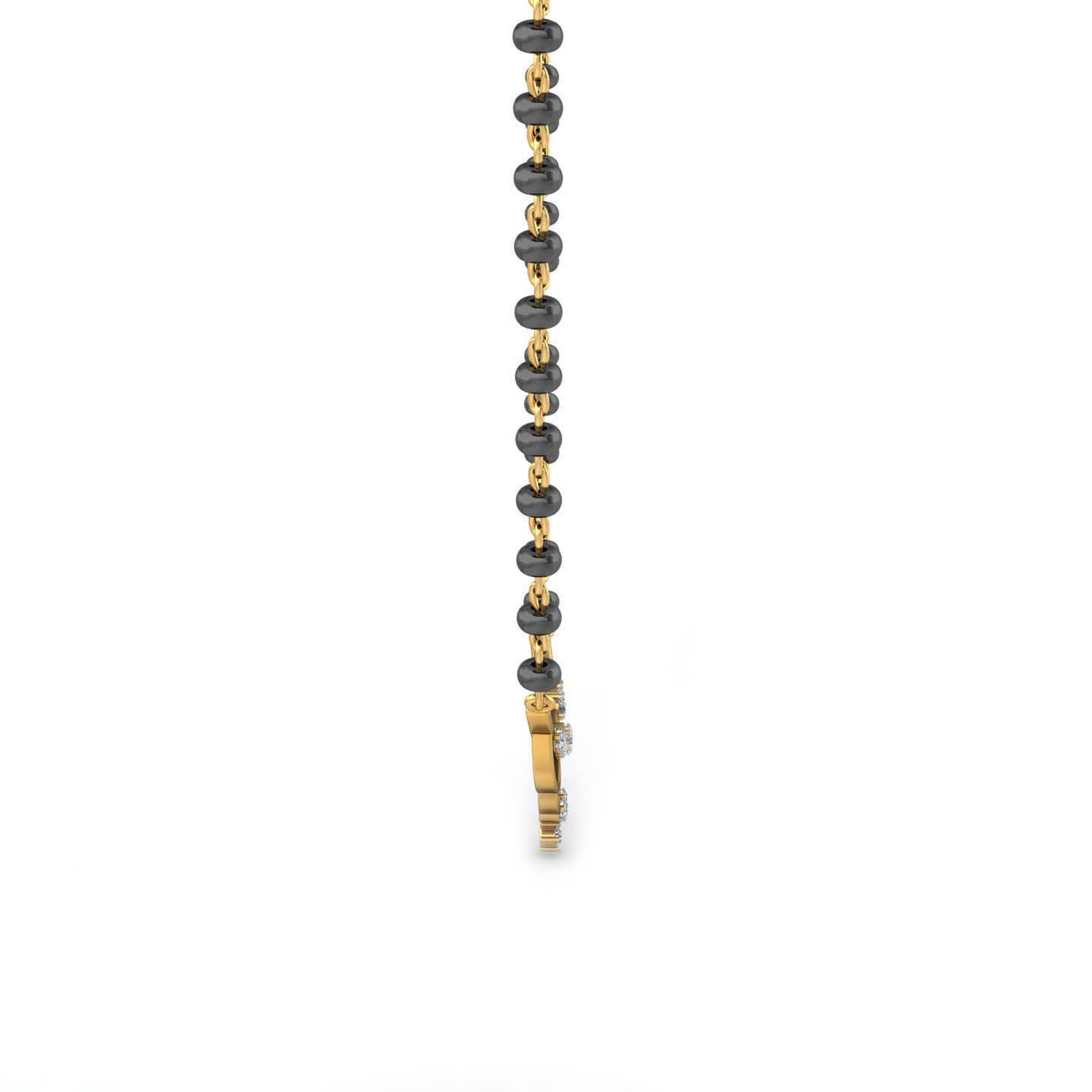 18K Gold Delite Mangalsutra BMS015 - Image 2