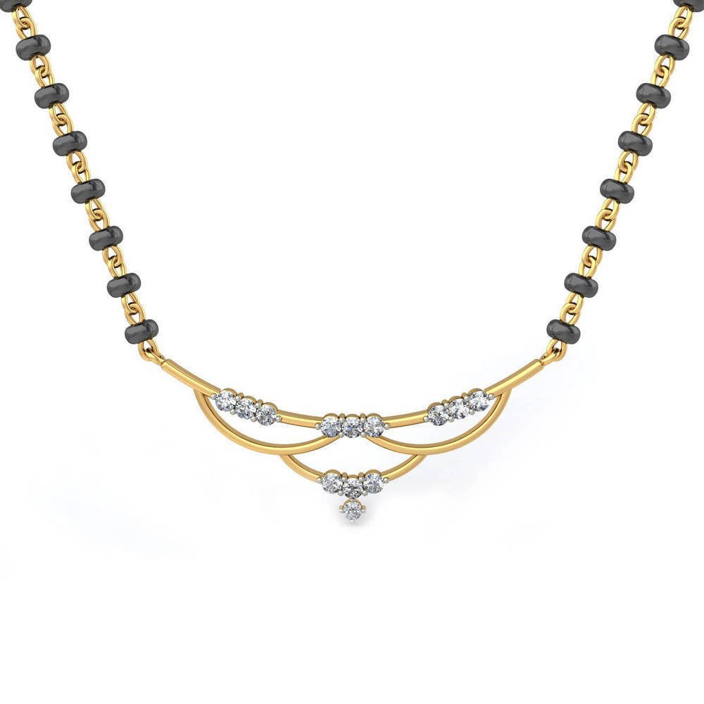 18K Gold Delite Mangalsutra BMS015