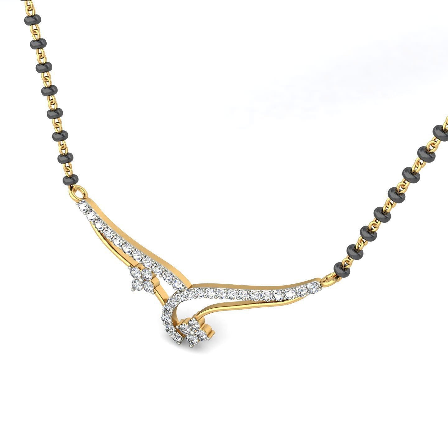 18K Gold Elite Mangalsutra BMS014 - Image 2