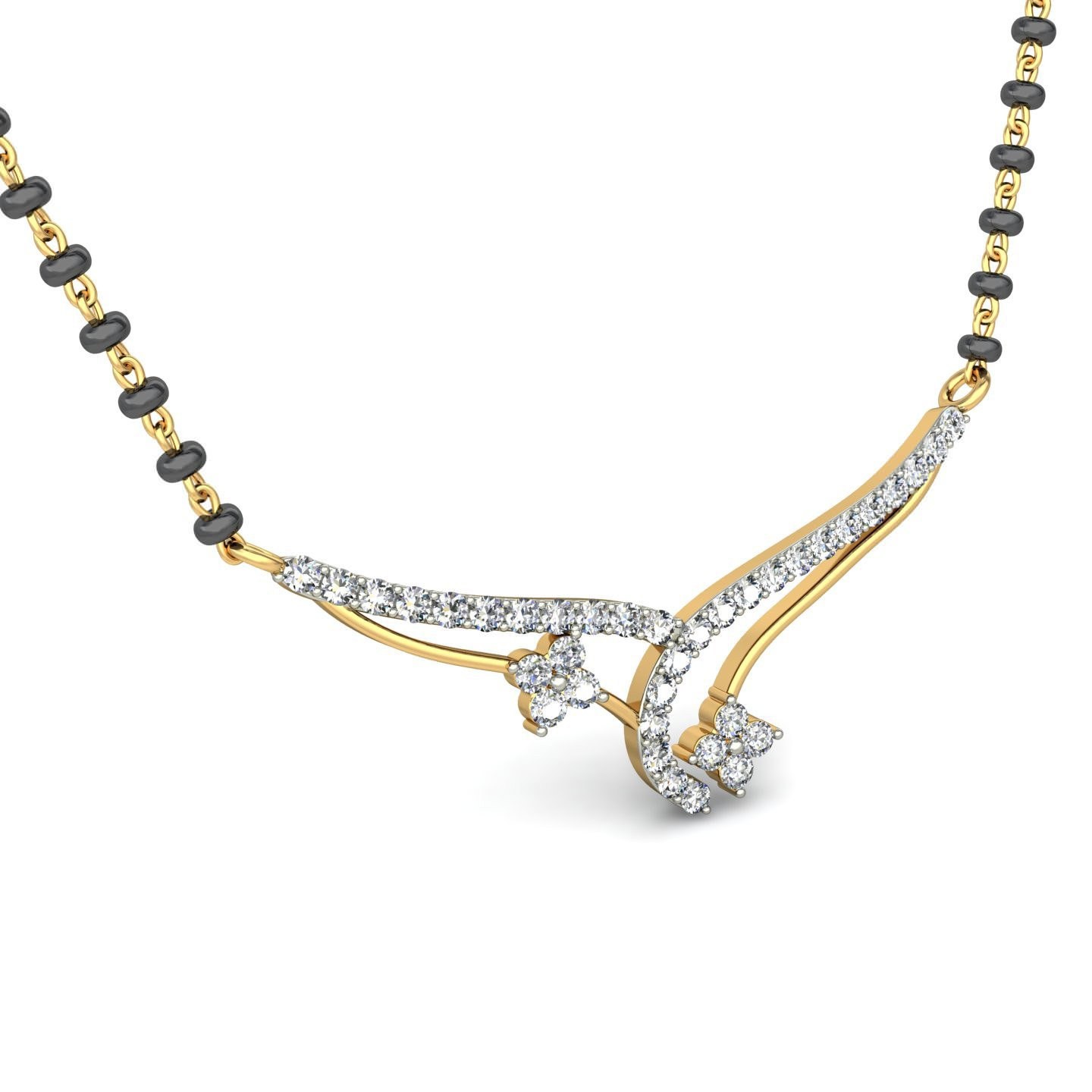 18K Gold Elite Mangalsutra BMS014