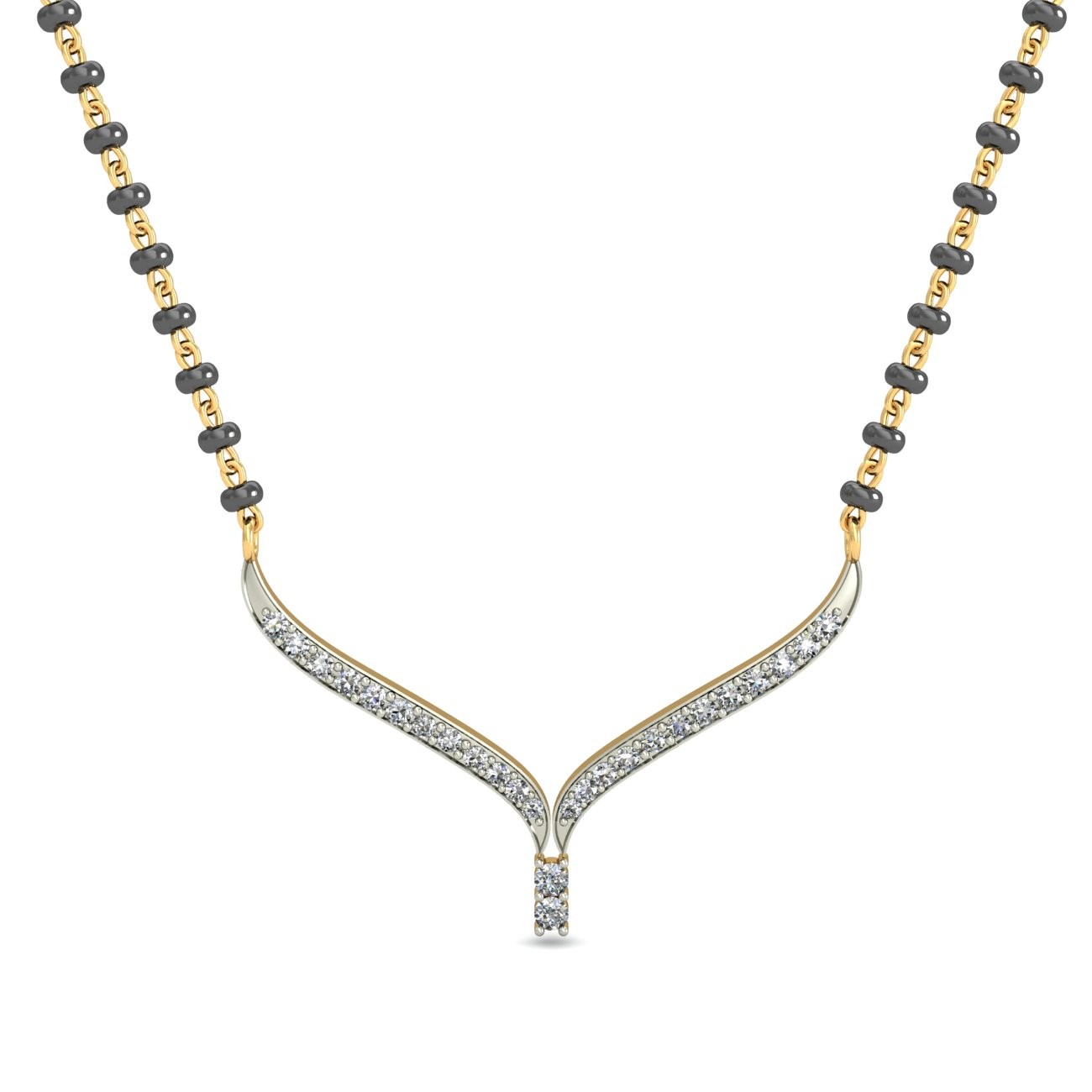 18K Gold Elegant Mangalsutra BMS013