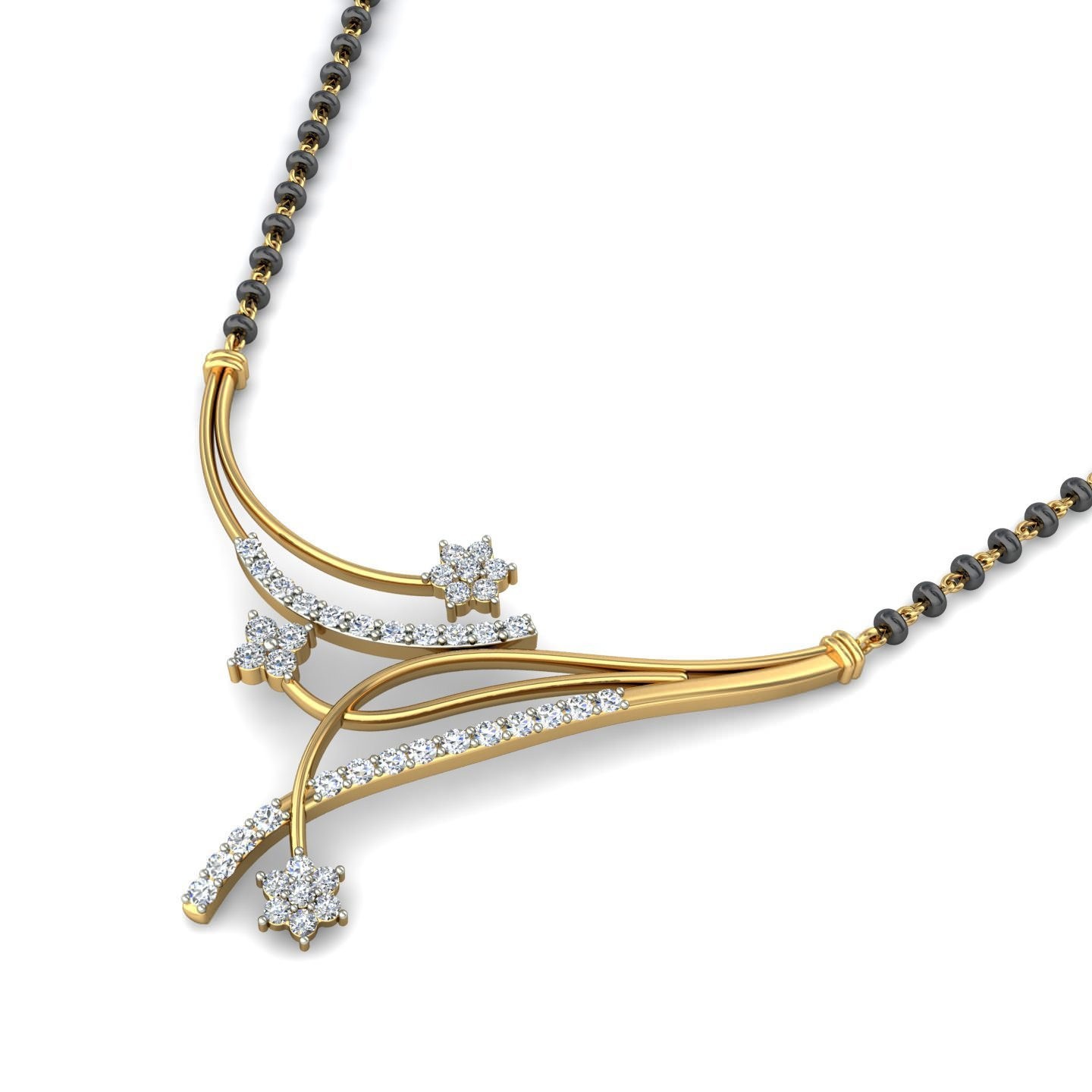 18K Gold Delicate Mangalsutra BMS012