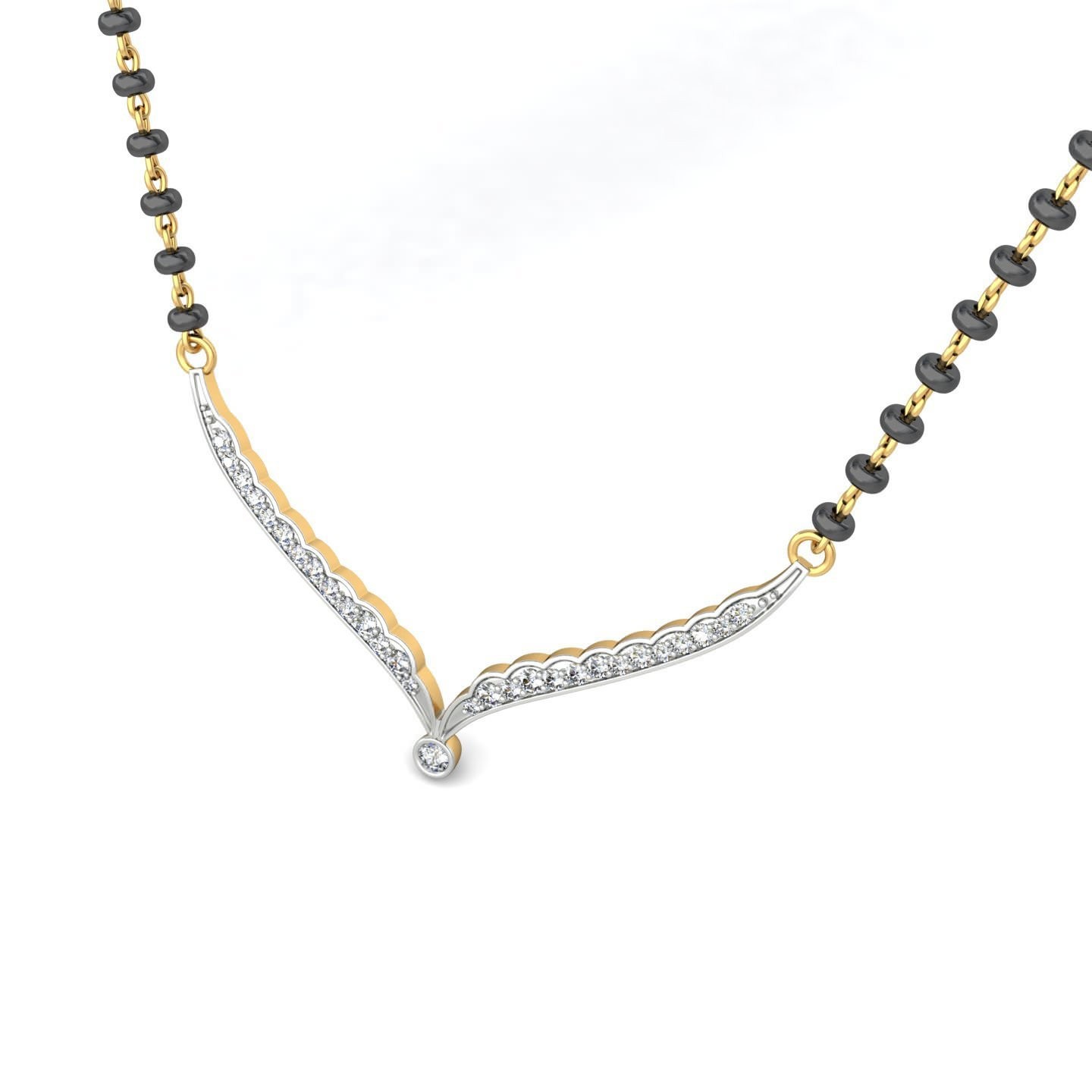 18K Gold Trending Mangalsutra BMS011