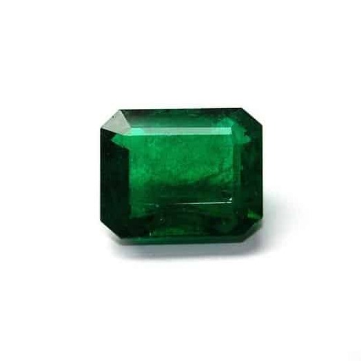 4.5ct octagonal green emerald-panna