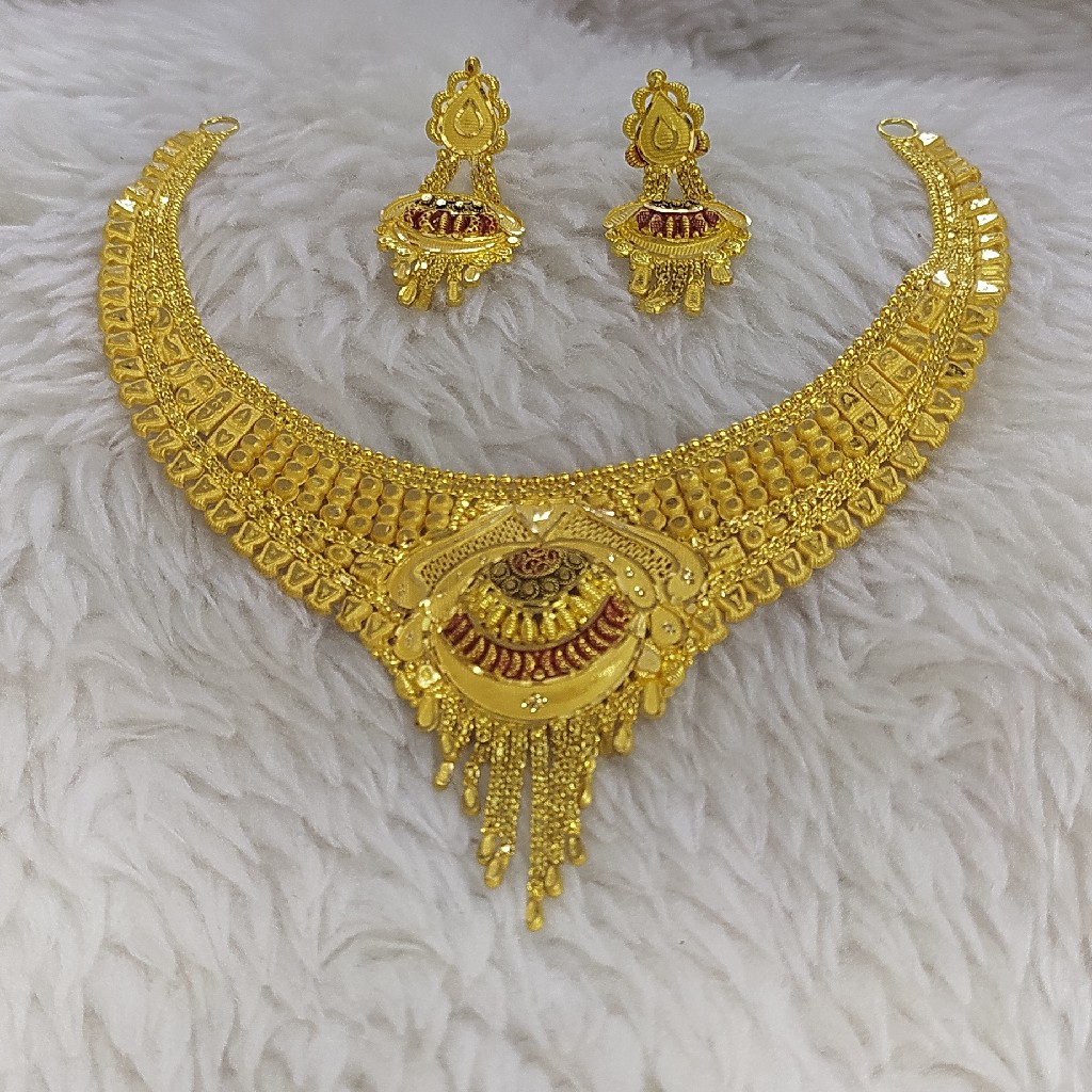 22kt Gold Necklace Set