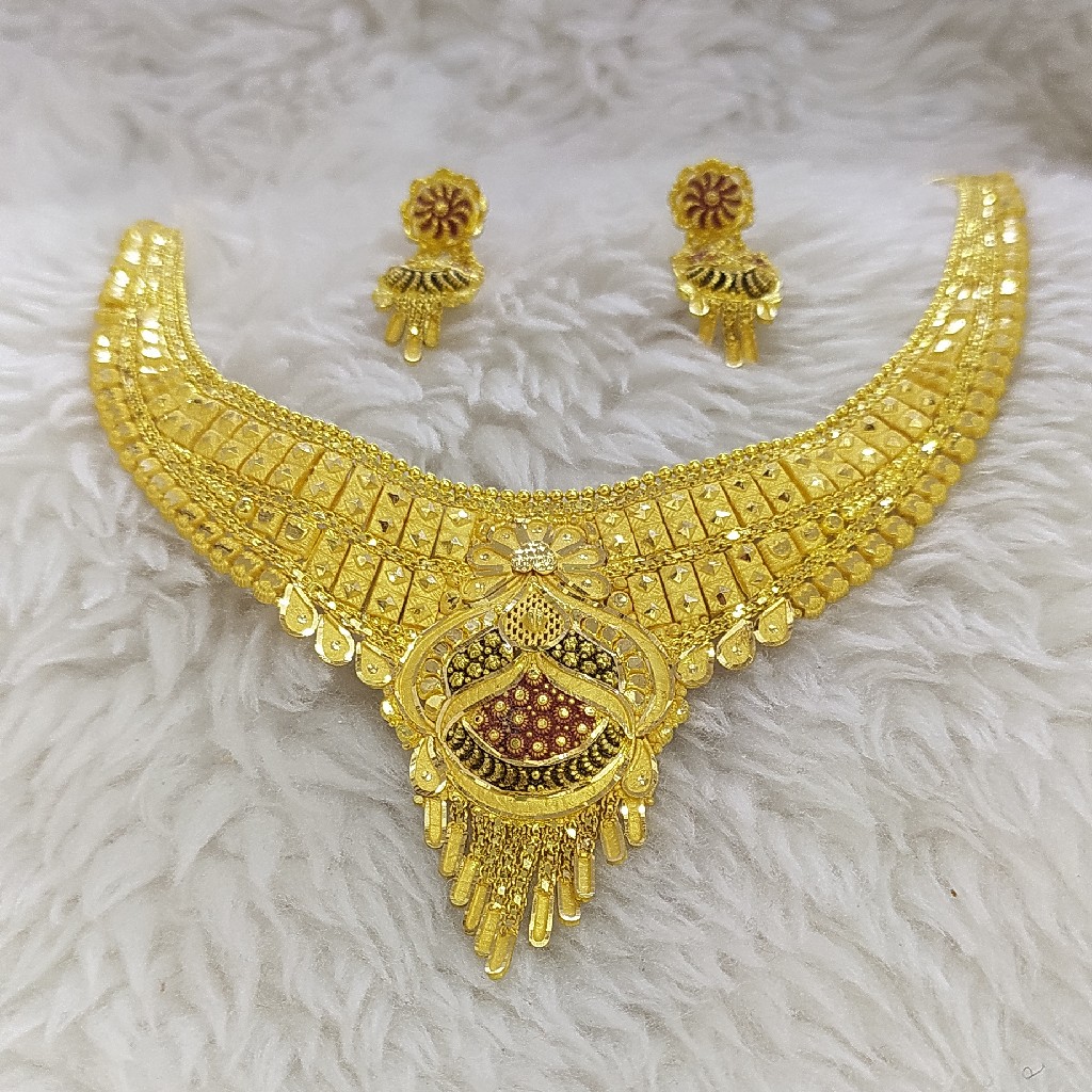 22kt Gold Necklace Set