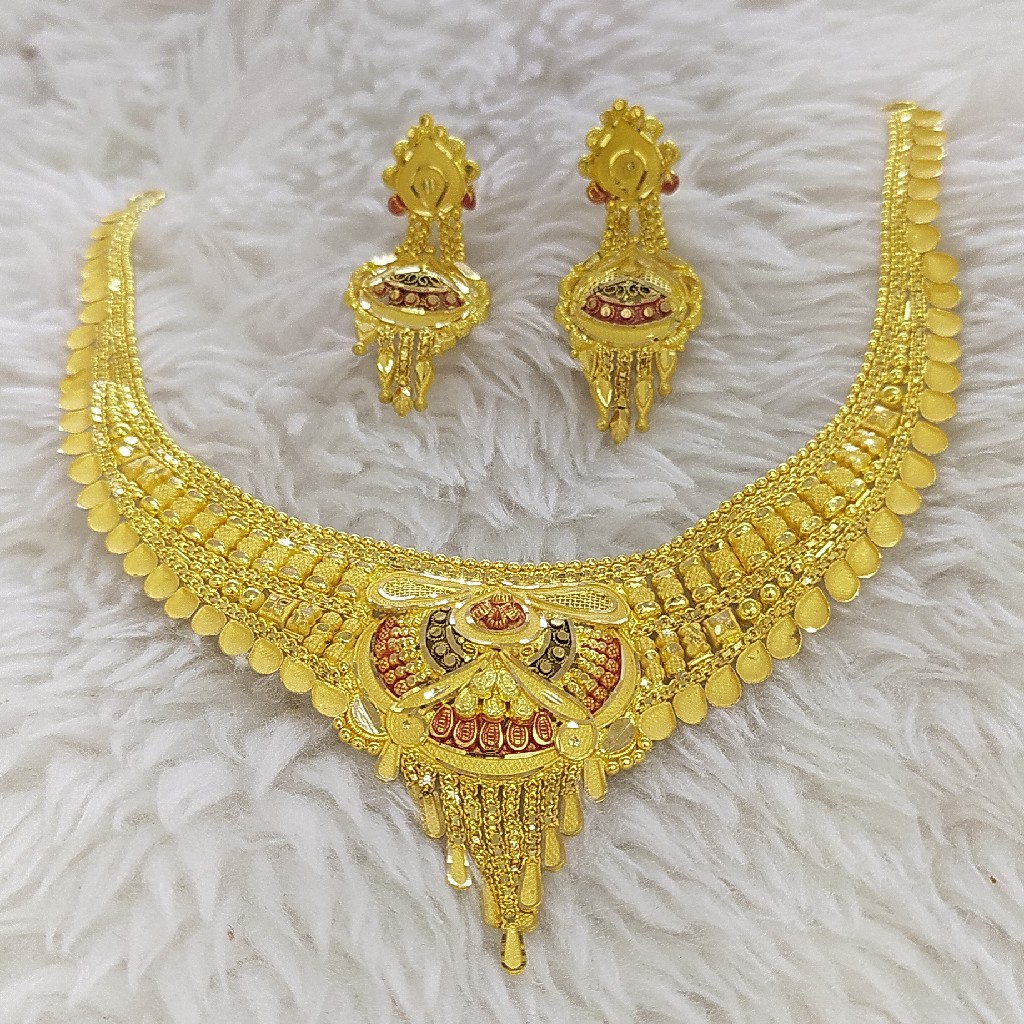 22kt Gold Necklace Set