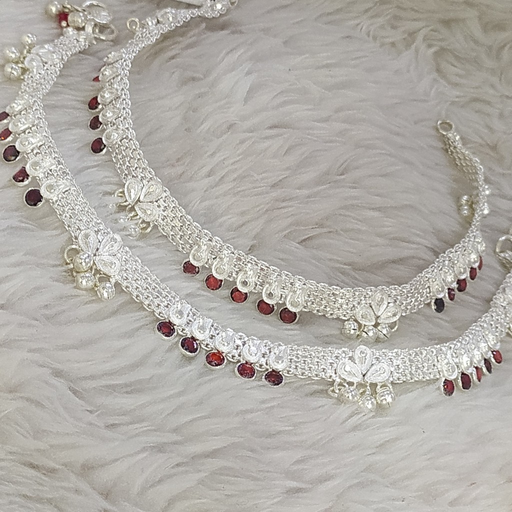 silver fancy Payal