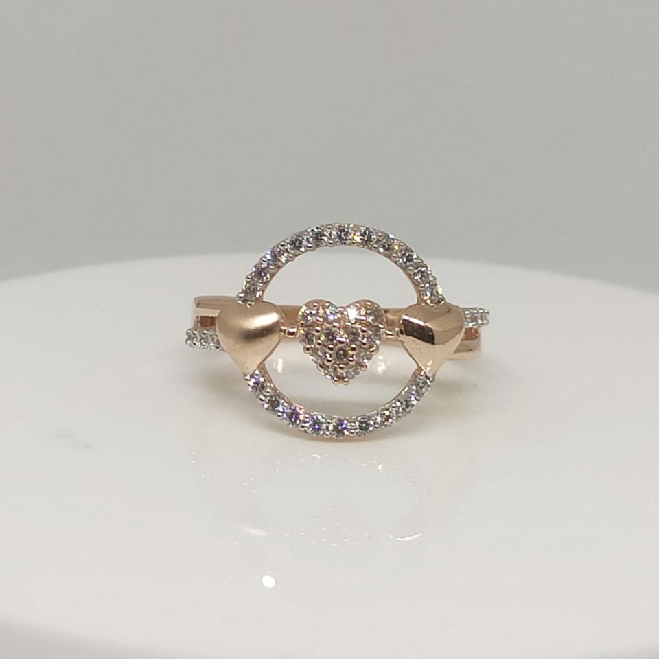 18Kt Rose Gold Ring