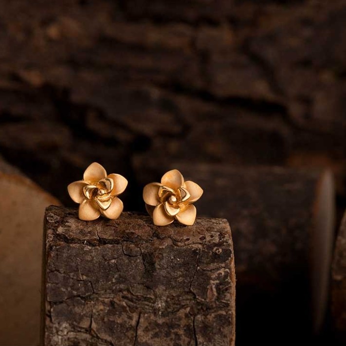 22k casting earrings