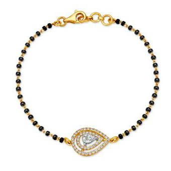 22kt Gold Mangalsutra Bracelet