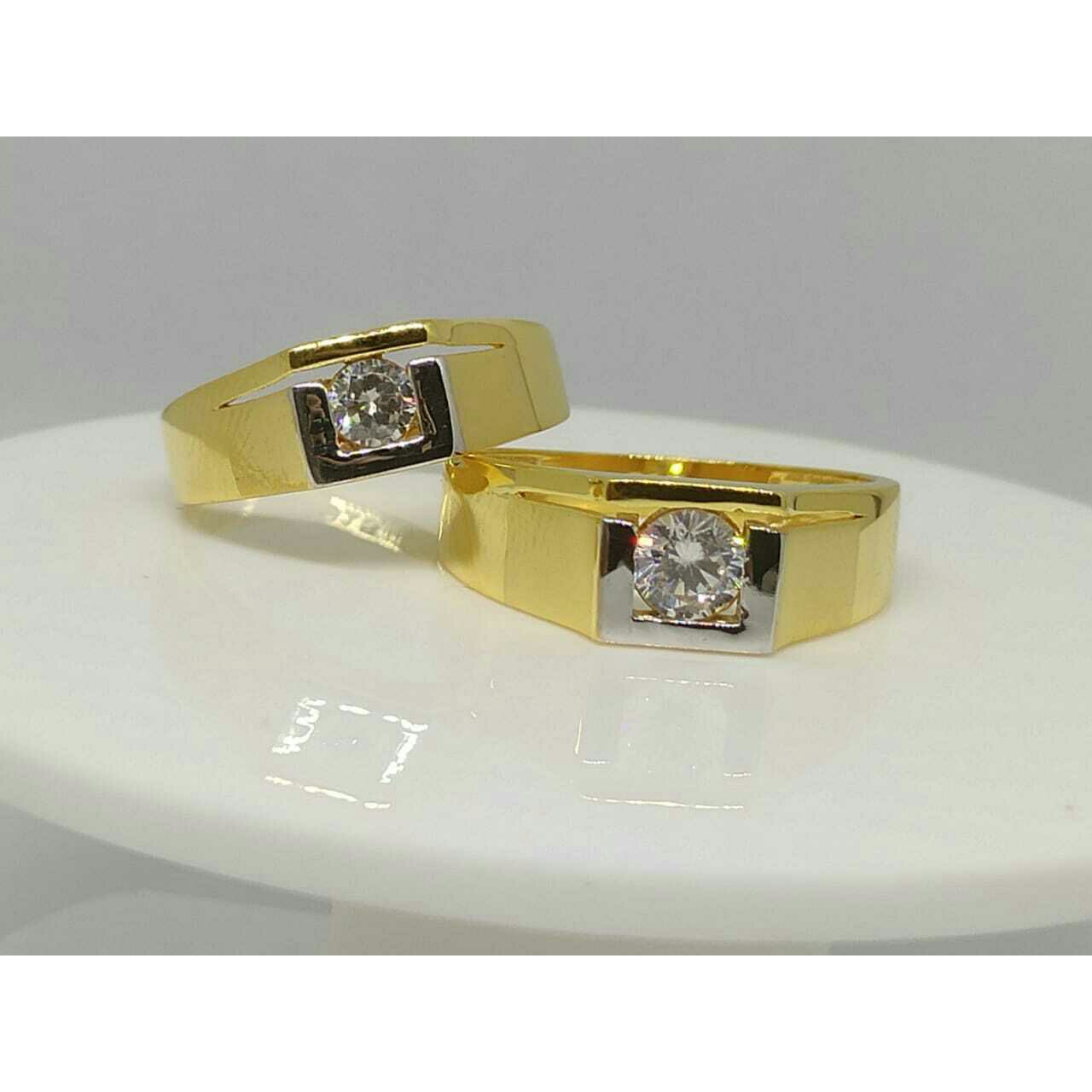 22Kt 916 Gold Couple Ring