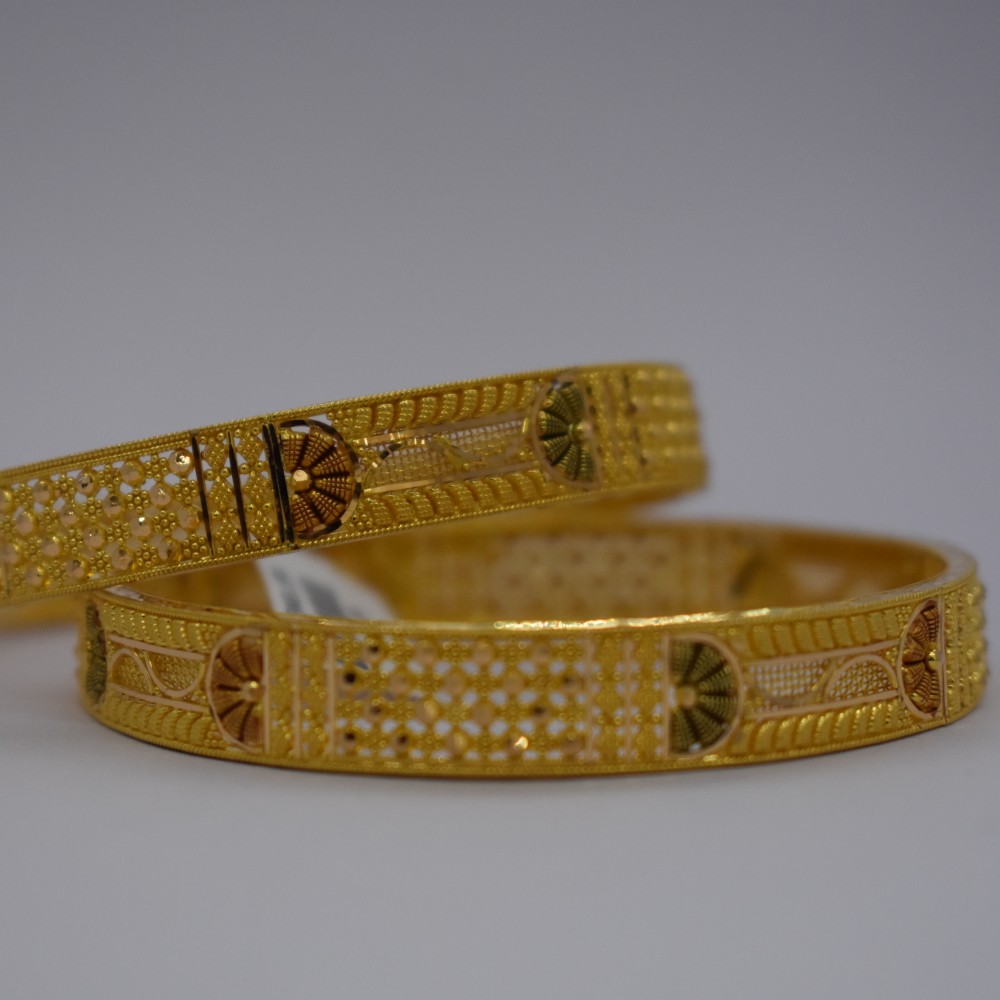 22kt Gold Calcutti Bangeld