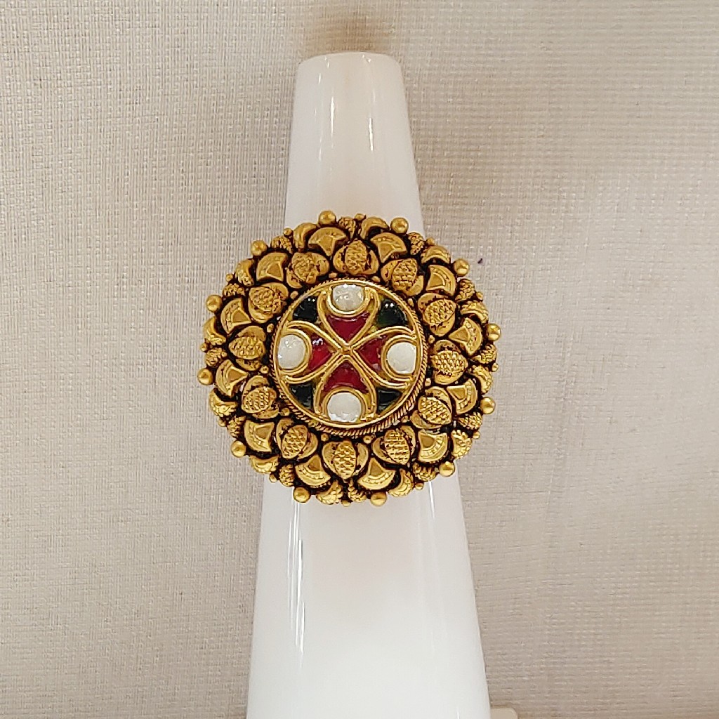 22 crt 916 hallmark antique ring