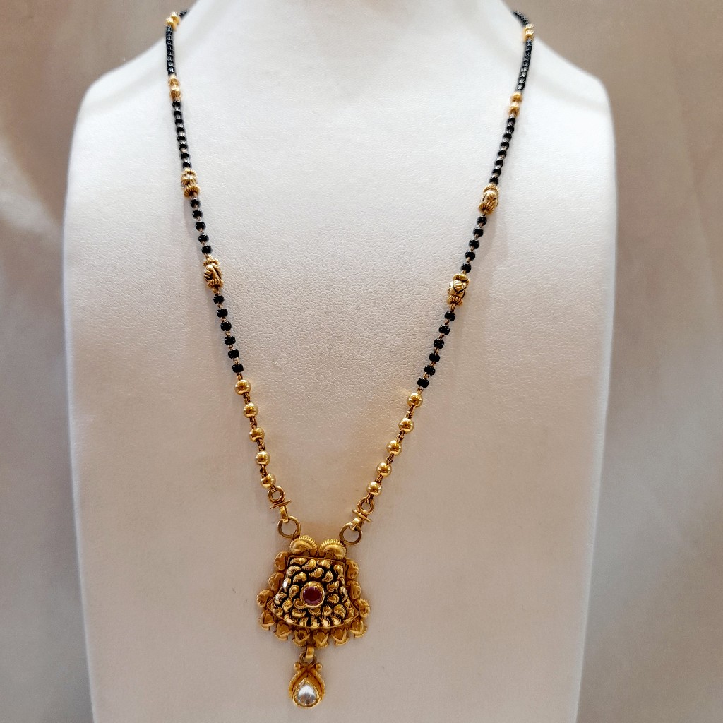 22 CRT 916 Hallmark Fancy mangalsutra