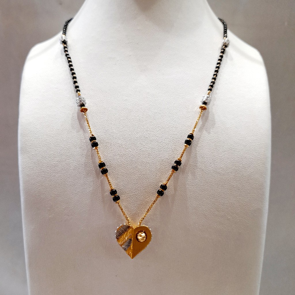 22 CRT 916 Hallmark Fancy mangalsutra