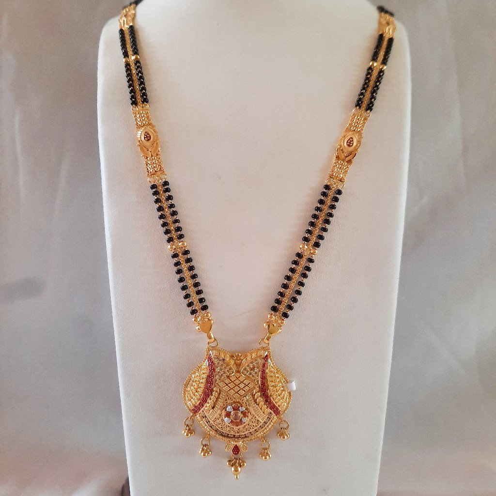 22 CRT 916 Hallmark Mangalsutra