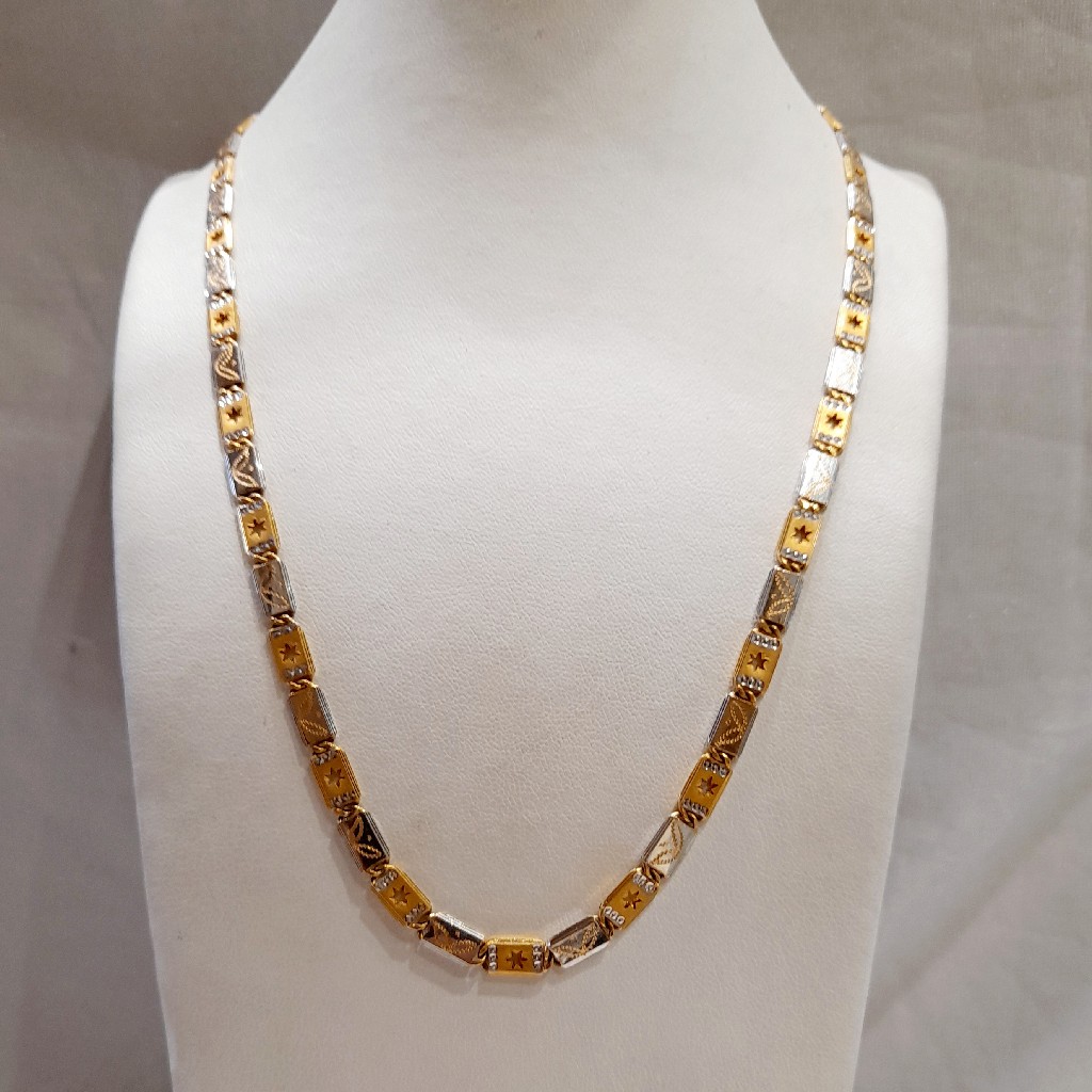 22 CRT 916 Hallmark Gents Nawabi Chain