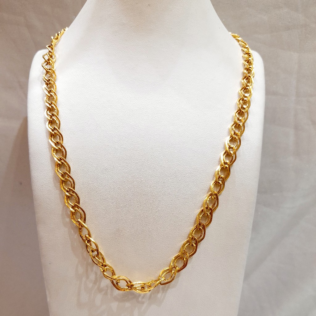 22 CRT 916 Hallmark Gents Indo Chain