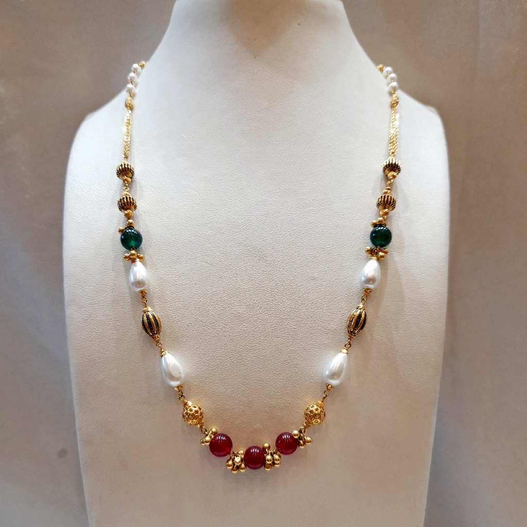 22 CRT 916 Hallmark Fancy Moti Mala