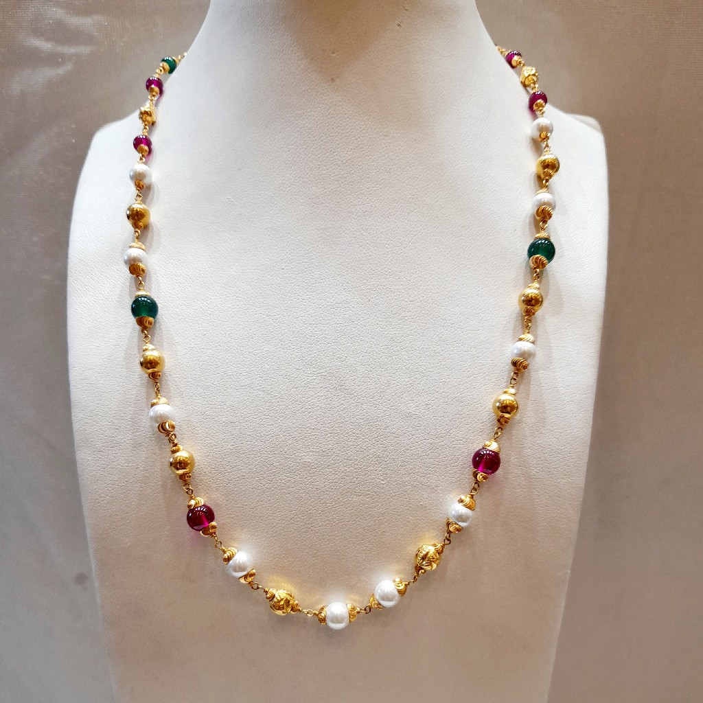 22 CRT 916 Hallmark Fancy Moti Mala