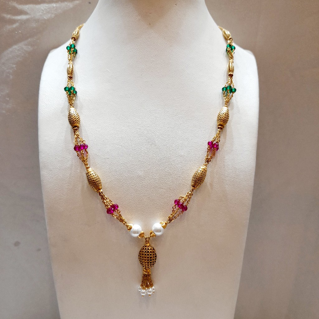 22 CRT 916 Hallmark Fancy Moti Mala