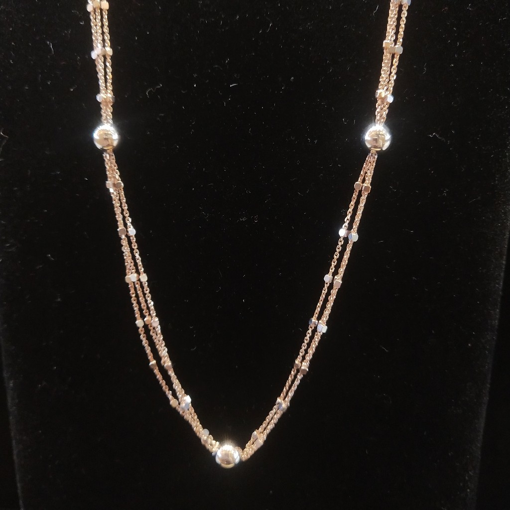18 CRT Hallmark Rose Gold Chain