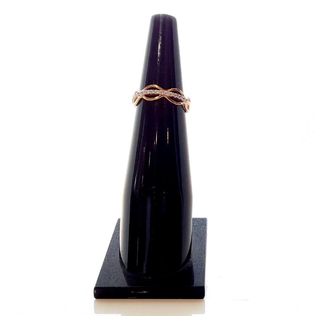 18 CRT Hallmark Rose Gold Ladies Ring