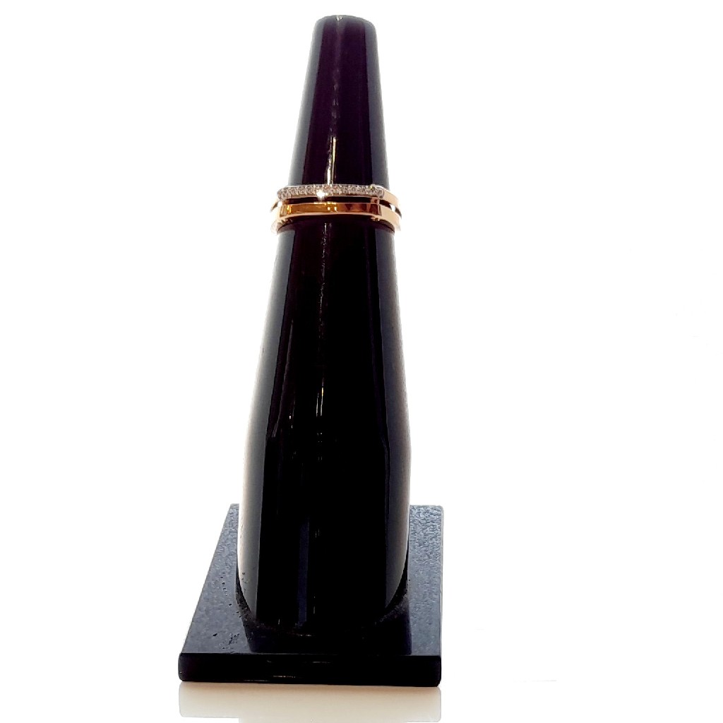 18 CRT Hallmark Rose Gold Ladies Ring