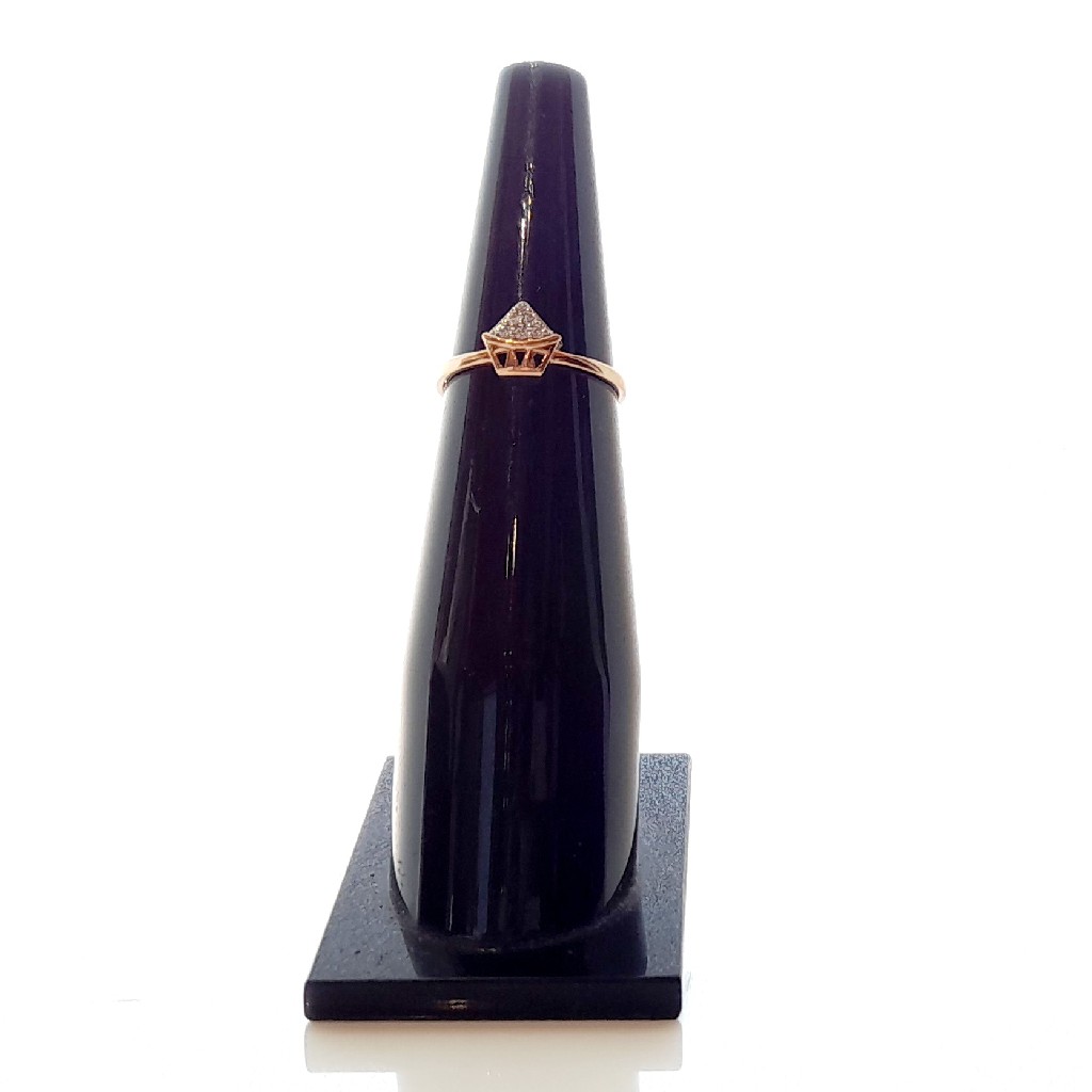 18 CRT Hallmark Rose Gold Ladies Ring