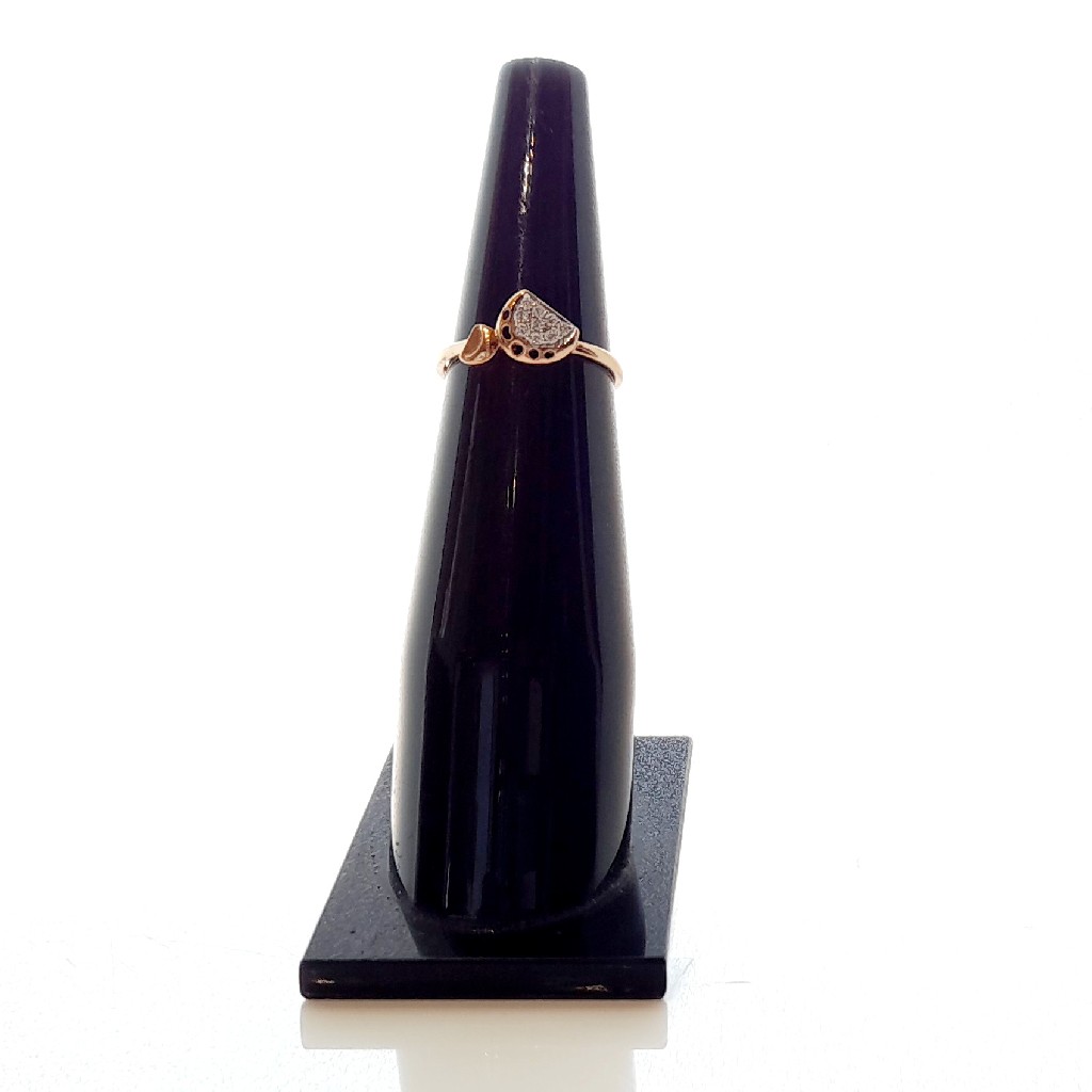 18 CRT Hallmark Rose Gold Ladies Ring