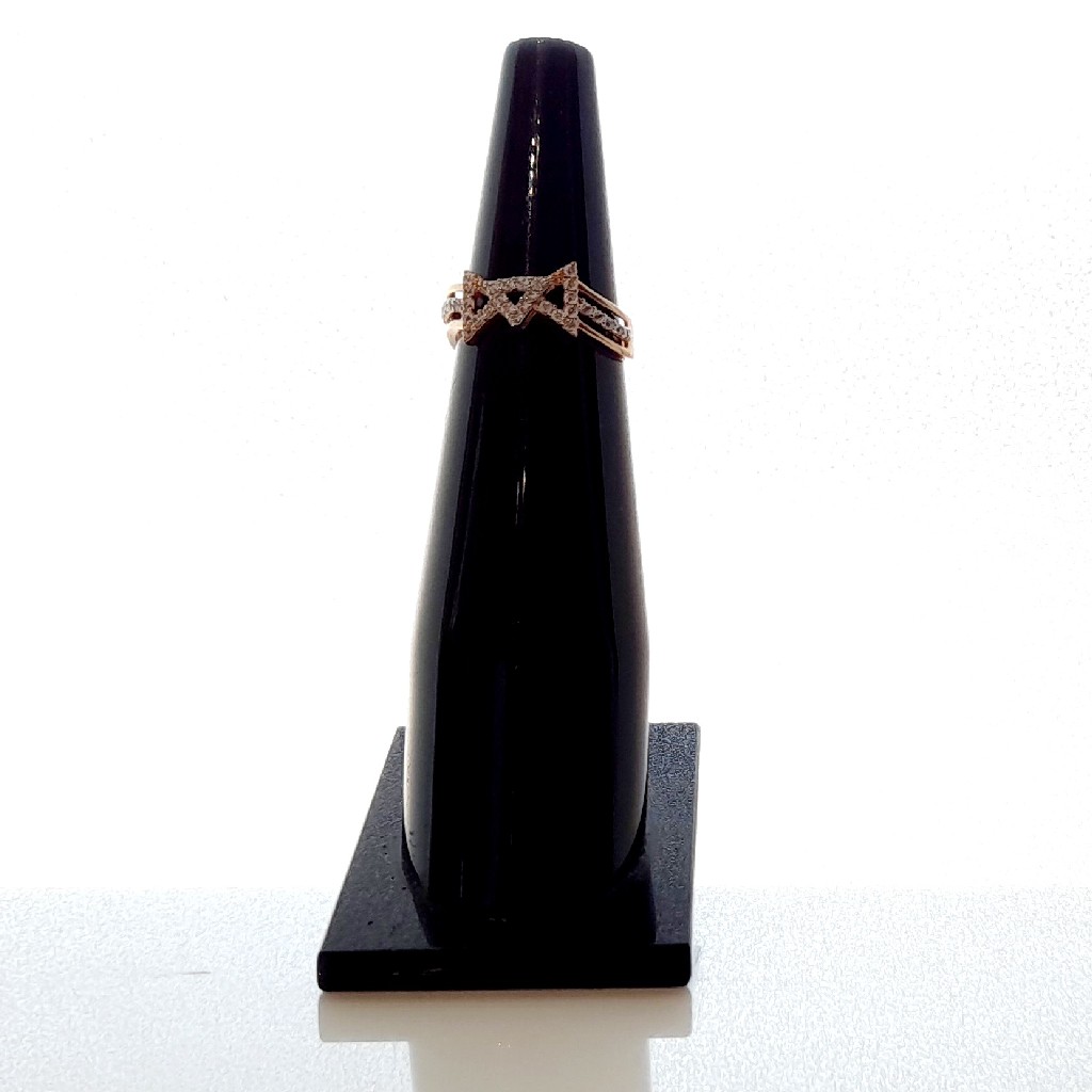 18 CRT Hallmark Rose Gold Ladies Ring